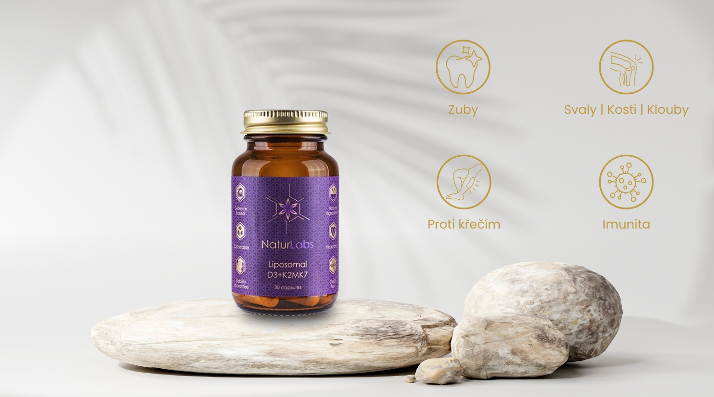 Vitamin D3 + K2 liposomální
